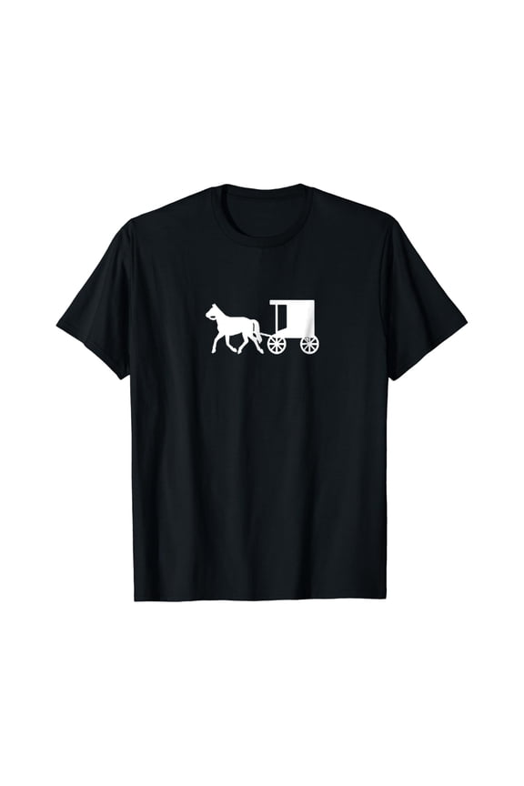 AMISH TEE SHIRT, HORSE & BUGGY