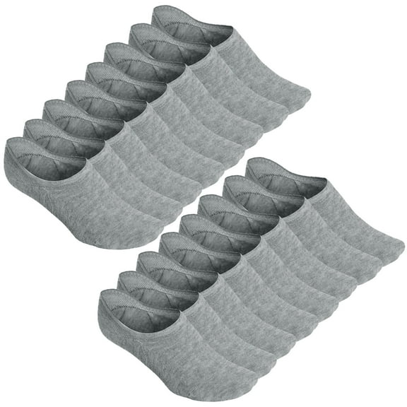 AMITOFO No Show Socks for Women Cotton Invisible Liner Socks No Slip Socks with Gel Tab,8 Pairs