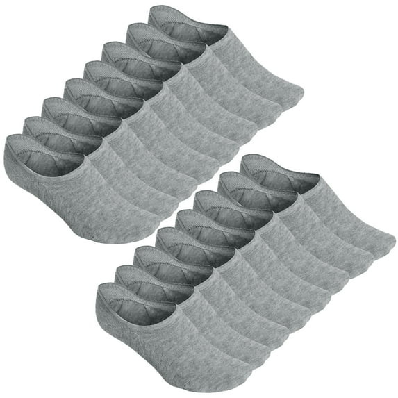 AMITOFO No Show Socks for Women Cotton Invisible Liner Socks No Slip Socks with Gel Tab,8 Pairs