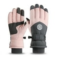 AMITOFO Winter Gloves, Women Men Snow Ski Gloves with Warm Thermal