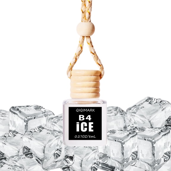AMK Black Ice Car Air Freshener Diffuser, Long Lasting 8ml, 1pcs, Fresh & Invigorating Aroma