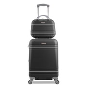 Varsity 2-Piece Carry-On Spinner Weekender Bag