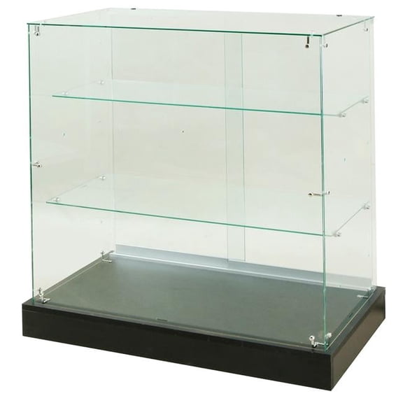 AMKO 36 x 38 in. Frameless Showcase