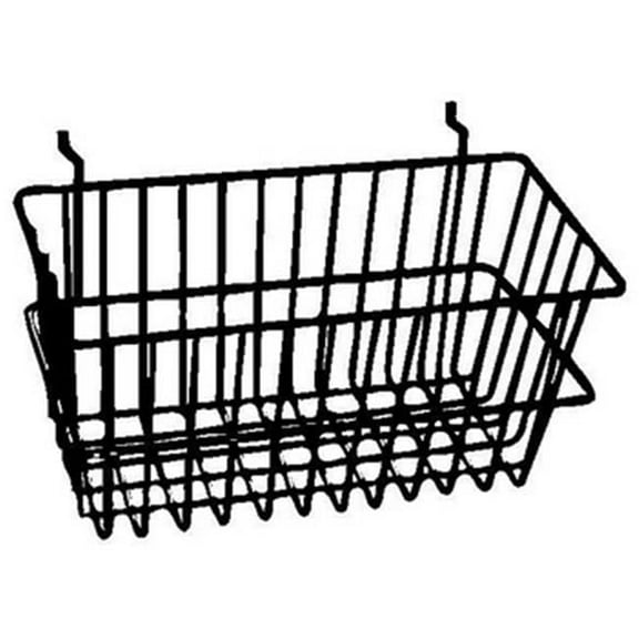 AMKO BSK17-CH 12 x 6 x 6 in. Narrow Basket, Chrome