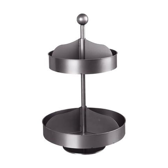 AMKO CSR-CT2 3 Tier Vintage Countertop Multi-Purpose Rotating Displayer