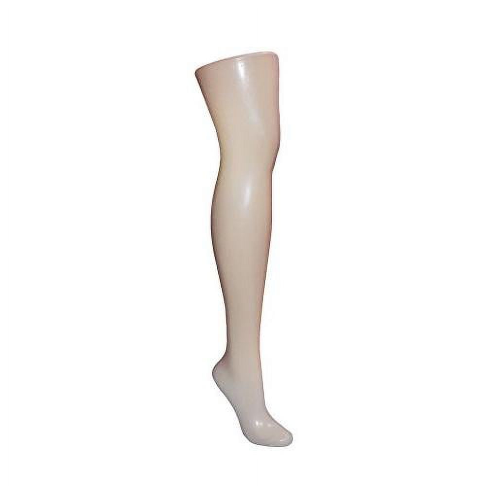 AMKO R12B Single Leg Mannequin Standing Leg Form With Metal Base
