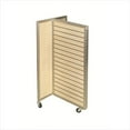 thumbnail image 1 of AMKO SM3 2 Panel T-Sided Merchandiser with Aluminum Inserts, Satin Nickel, 1 of 1