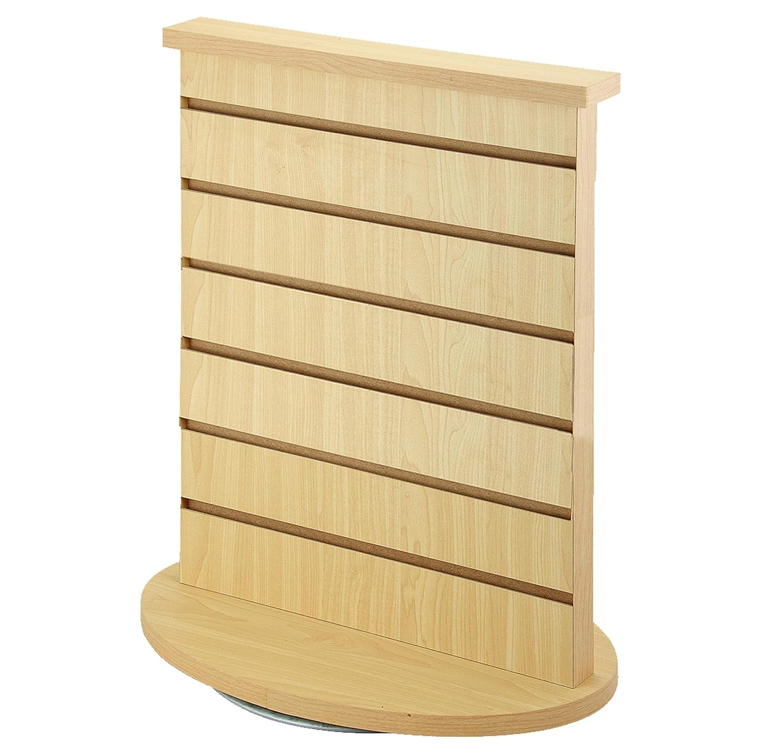 AMKO WD2CT Slatwall Merchandiser, Rotating Countertop Display ...