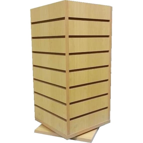 AMKO WD4S-CT 4 Side Countertop Spinner, Maple - Walmart.com
