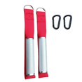 thumbnail image 1 of AMLESO 2 Pieces Gyms Handles Universal Chest Fitness LAT Row Bar Fittings Exercise Equipment Metal for Yoga Strength Trainer Pilates red, 1 of 7