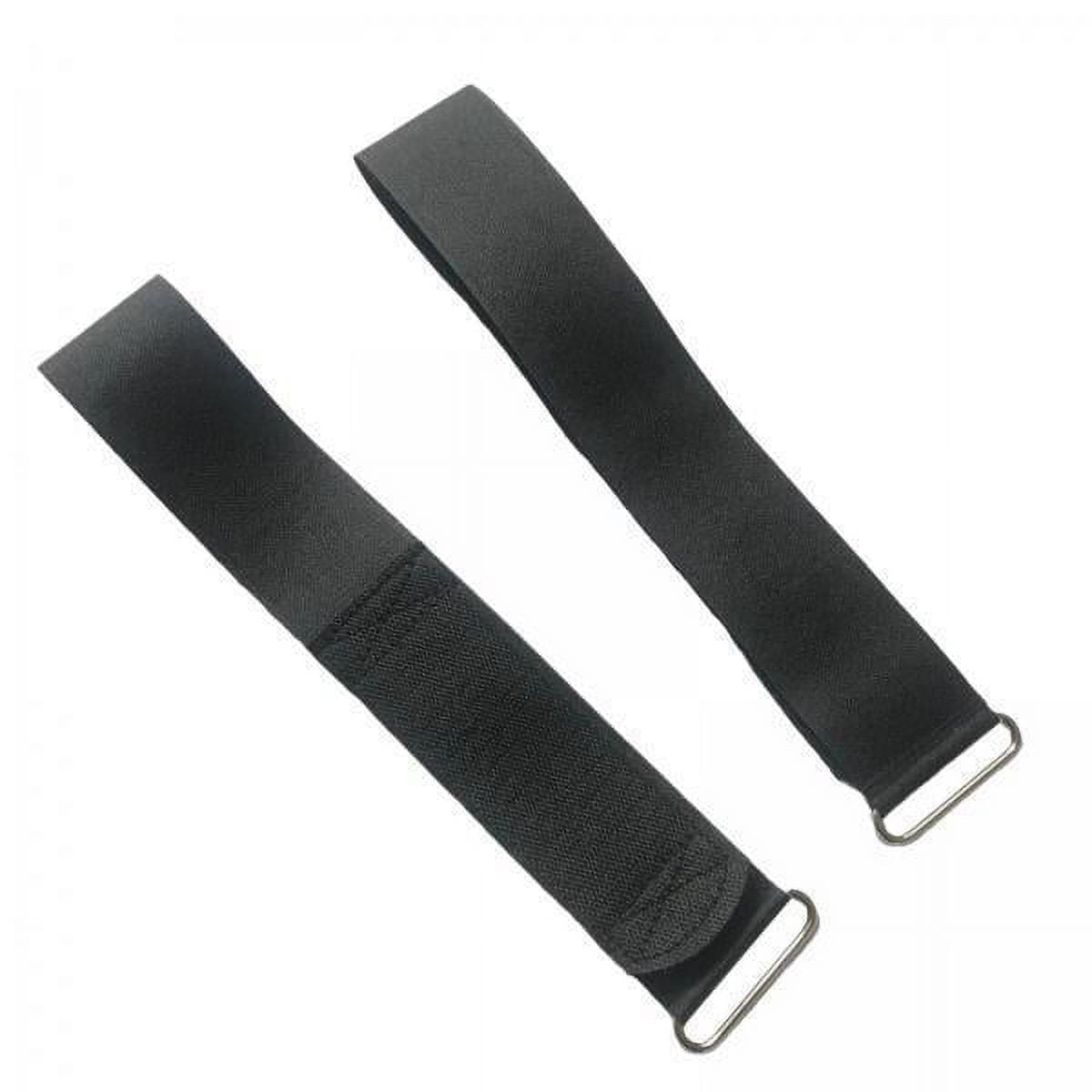 AMLESO 2x2 Pieces Exercise Bike Pedal Straps Rowing Machine Pedal Straps for Home Gym