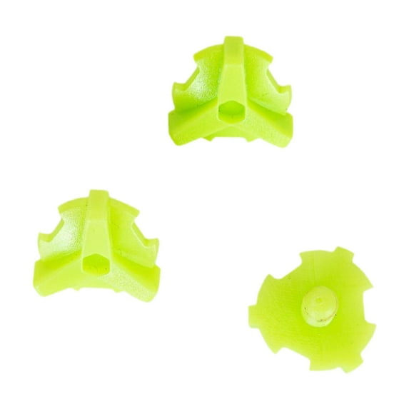 AMLESO 3Pcs Cycling Helmet Screws Hardware Premium Universal Fixing Screws Fasteners Outdoor Helmet Accessory Helmet Visor Screws green