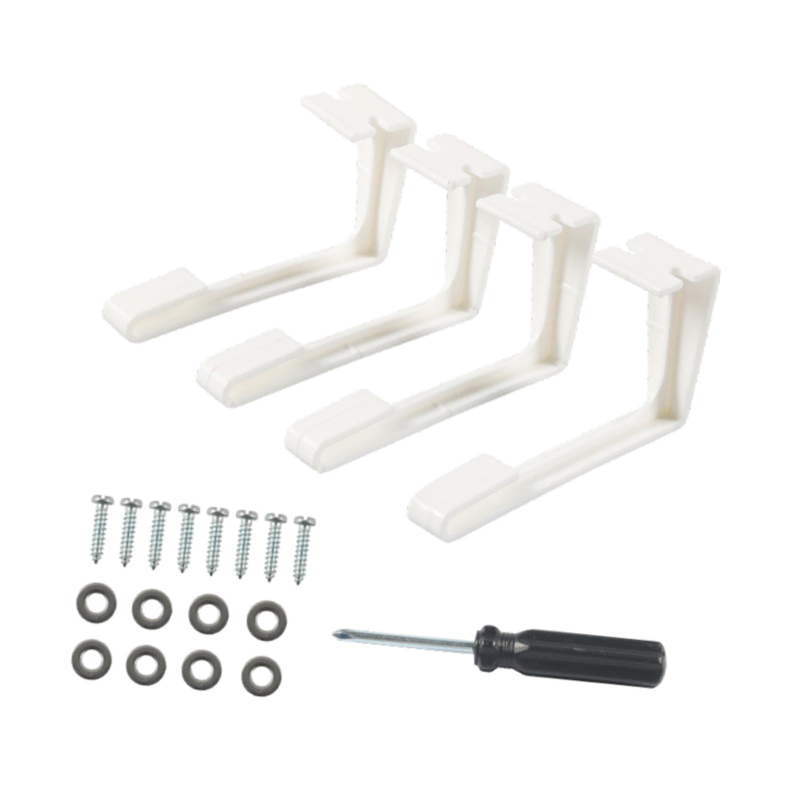 AMLESO 4x RV Curtains Holders RV Side Curtain Retainer Component