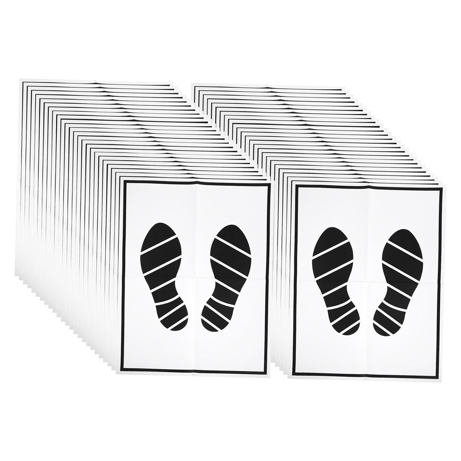 AMLESO 50 Pieces Auto Floor Mat Paper Disposable Mat Paper Car