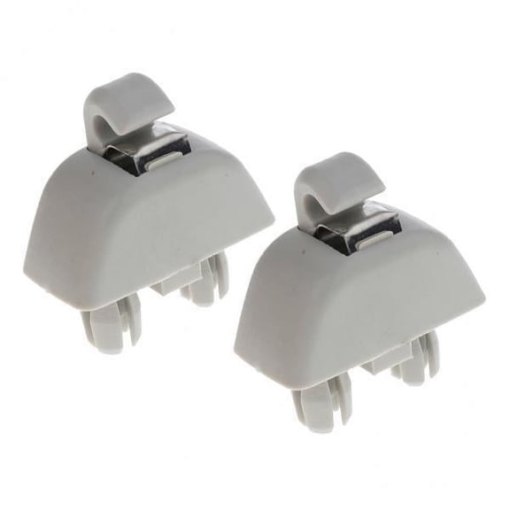 AMLESO 5x2pack Replace Visor Hook Bracket for A6 C6 for