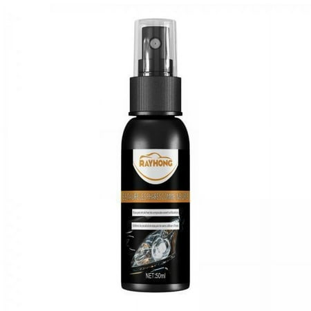 AMLESO 6xCar Headlight Renewal Polish Car Assecories Car Headlight Repair Fluid Spray 50ml