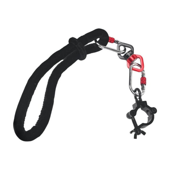 AMLESO Aerial Dance Ring Dance Pole Clamp Sturdy Wear Resistant Pole Dance Rotating Accessories Professional for Pilates Equipment B