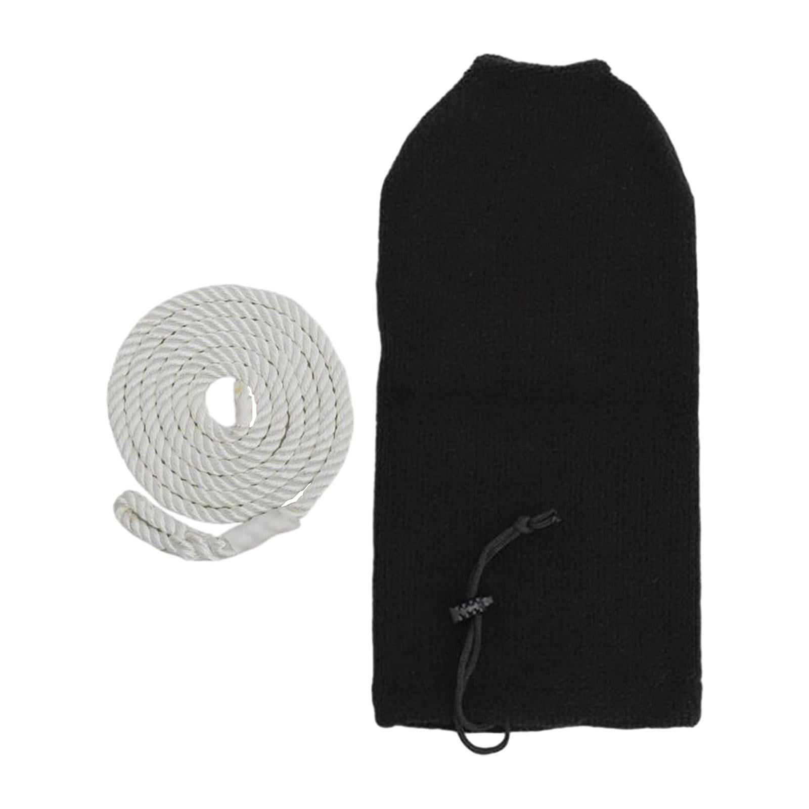 AMLESO Boat Cover with Rope Ball Sleeve, Acrylic Boat Buffer Cover ...