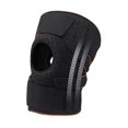 thumbnail image 1 of AMLESO Compression Knee Sleeve Knee Protective Gear for Adults Lightweight Ergonomic Knee Protector Knee Wrap for Tennis Gym Skating Black, 1 of 10