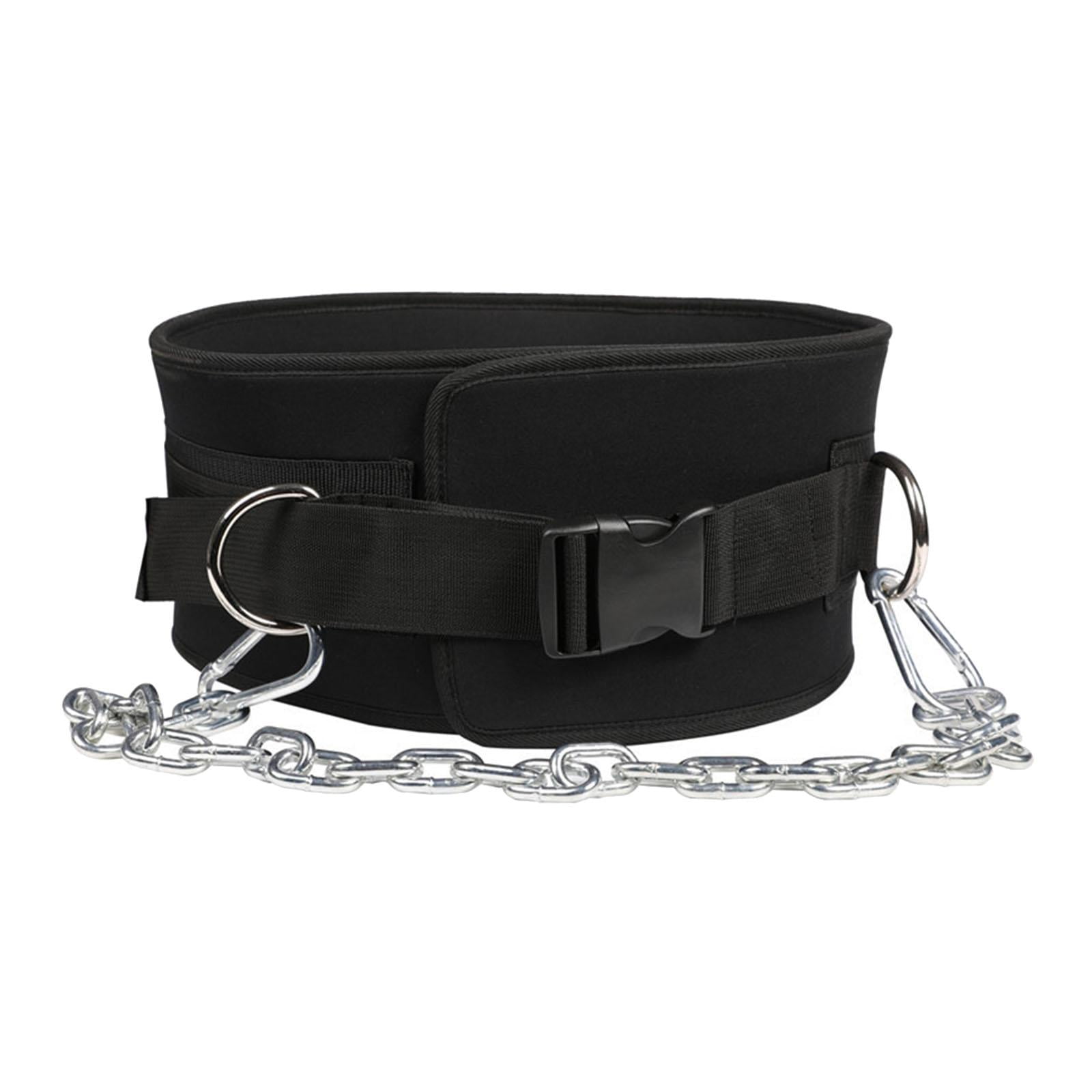 AMLESO Dip Belt Dipping Belt for Weightlifting, with Chain with Buckles