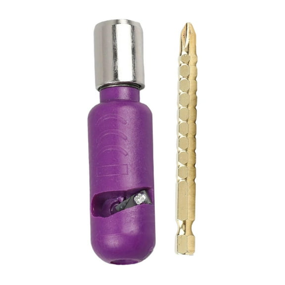 AMLESO Electric Wire Tool Cable Easy to Use Sturdy for Power Drill Practical Multipurpose Screwdriver Wire Cutter Violet 1.