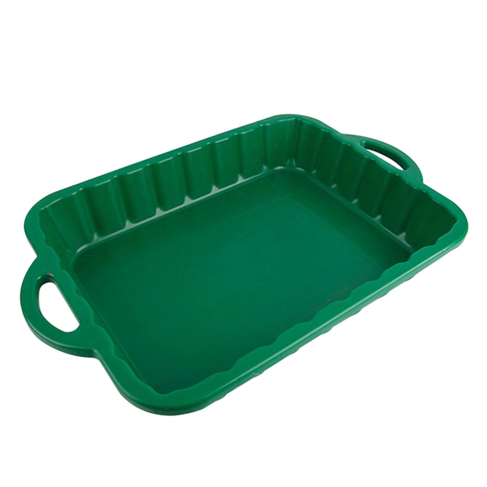 AMLESO Engine Oil Drain Pan Oil Change Pan Prevents Spills Garage Tool