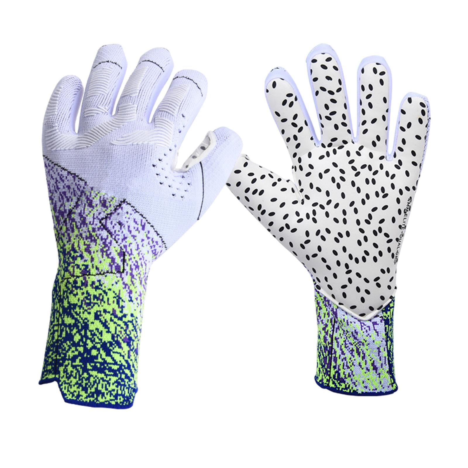 AMLESO Football Goalkeeper Gloves Goalie Gloves Finger Protection AntiSlip with Strong Grips