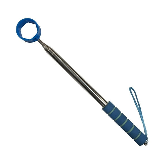 AMLESO Golf Ball Retriever Ball Pick up Lightweight Comfortable Picker Gifts for Golfers Grabber Claw Tool Practice for Water Sports Blue