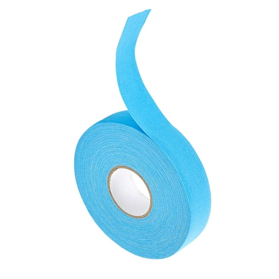 AMLESO Ice Hockey Cloth Tape Hockey Rod Tapes 27yds Hockey Sock Tape Hockey Tape for Exercise Pong Racket Sports Badminton Blue
