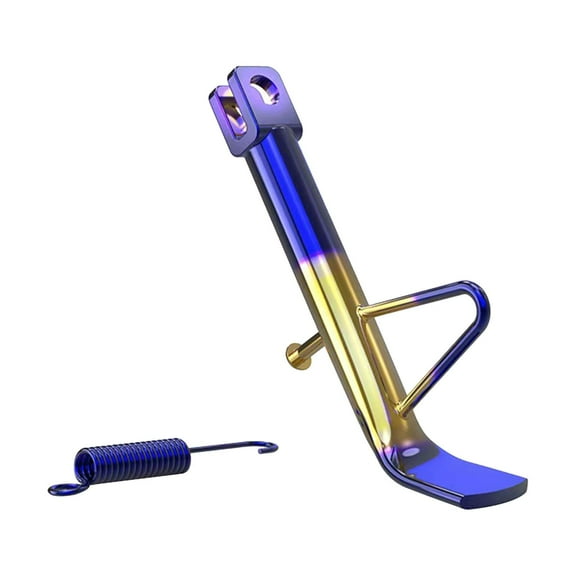AMLESO Motorcycle Kickstand Foot Side Stand Universal Heavy Duty Motorbike Parking Kickstand for Motocross Motorcycle Motorbike 20CM