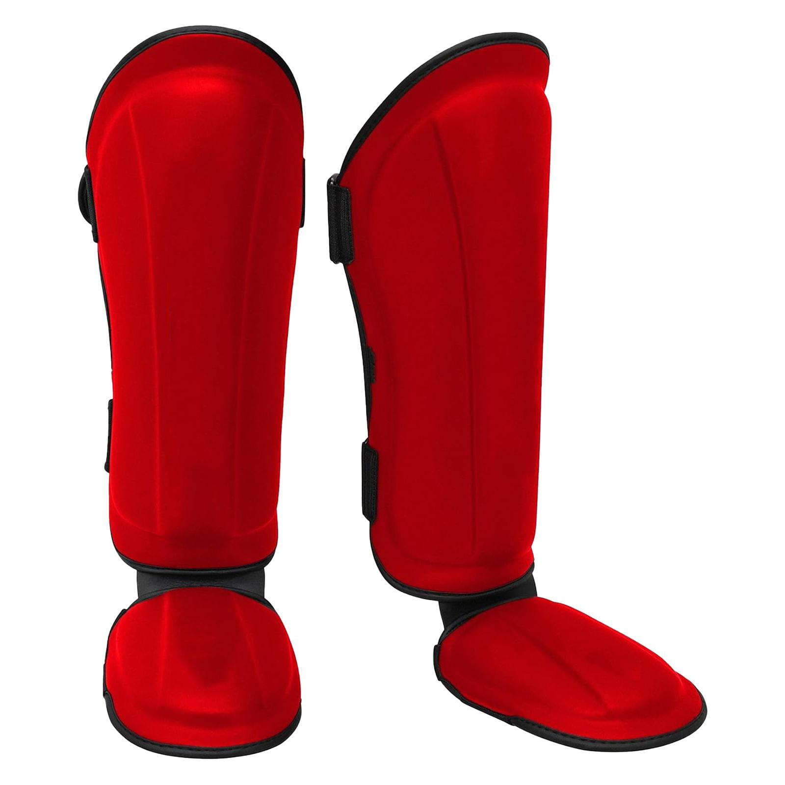 AMLESO Muay Thai Kickboxing Shin Guards Leg Instep Protection Versatile
