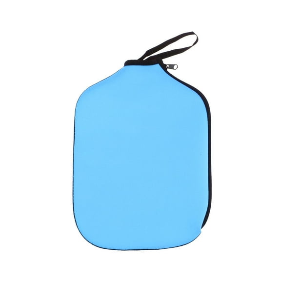 AMLESO Neoprene Paddle Cover Pickleball Head Cover Case Storage Carrier with Strap Pouch Racket Sleeve Racket Protection for Outdoor Light Blue