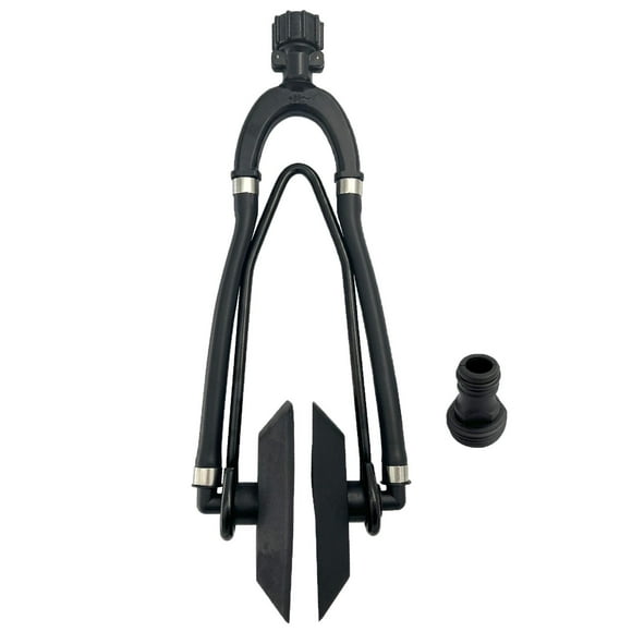 AMLESO Outboard Motor Water Flusher ,Dual Water feed Boat Motor Flusher, Universal, Practical Ear Muffs, Premium ,Dual Motor Flusher