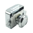 thumbnail image 1 of AMLESO Push Button Latch Lock, Cupboard Lock, Keyless Easy Installation, Drawer Knob Cabinet Latch Lock for Yacht Boat Van Home RV A, 1 of 4