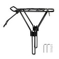 thumbnail image 1 of AMLESO Rear Bike Rack, Rear Cargo Rack, Sturdy Aluminum Alloy Carrier Rack, Frame Mounted Rear Luggage Rack Rear Rack and Tools, 1 of 9