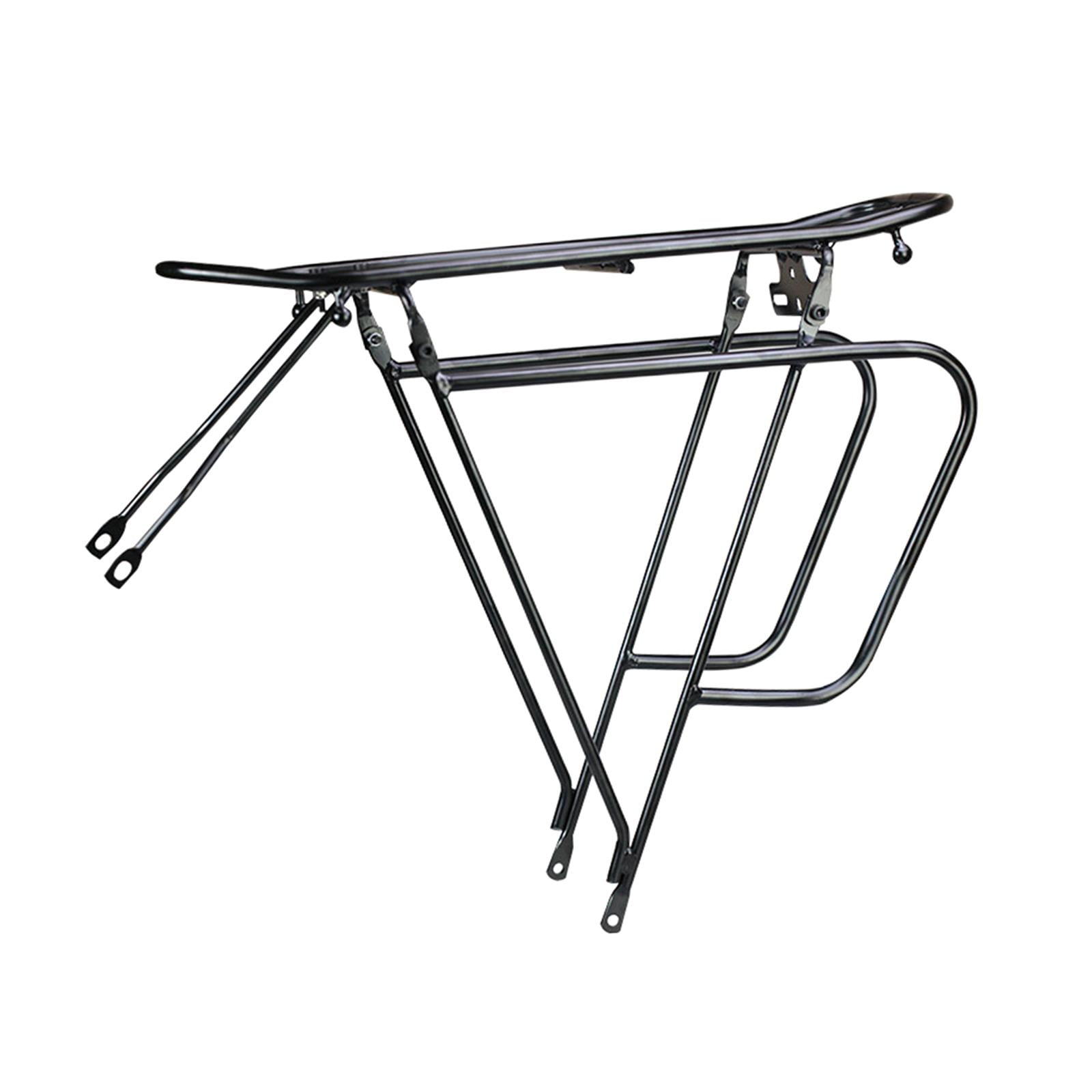 AMLESO Rear Bike Rack Shelf Riding Durable Portable Rear Luggage Cargo ...