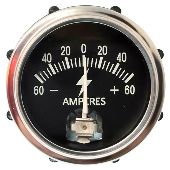 AMMETER (AMP) GAUGE, 60-0-60 - AB-466D