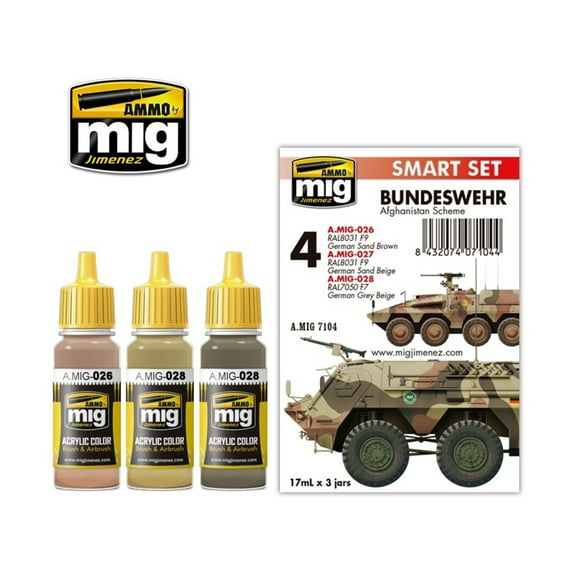 AMMO by Mig Jimenez Bundeswehr Afghanistan Scheme New