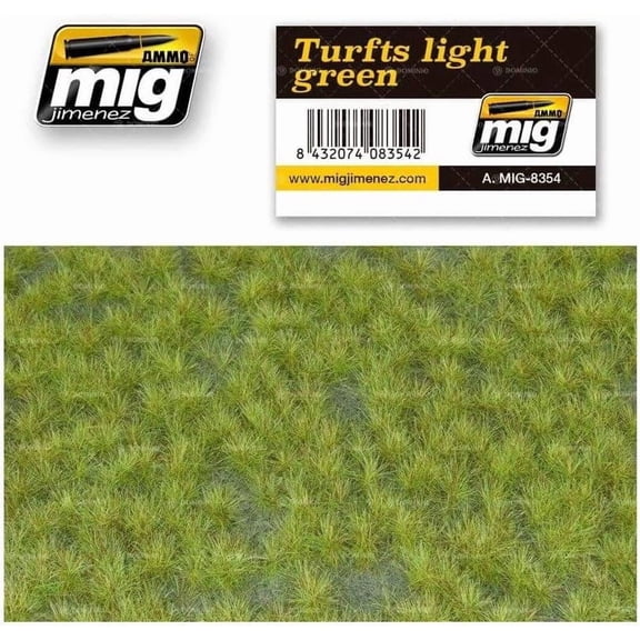 AMMO by Mig Jimenez Light Green Turf Grass Mat Terrain Scenery