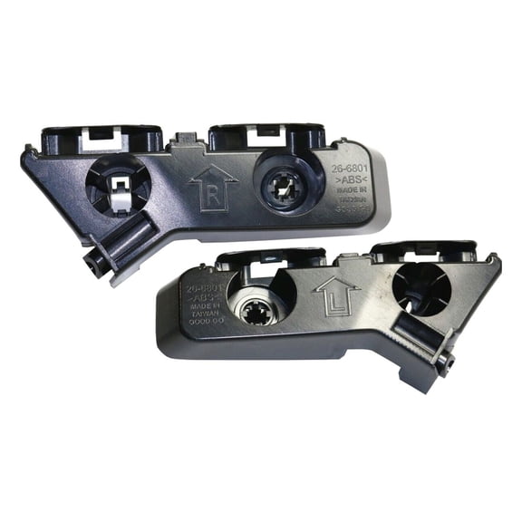 AMNIWDE Set of 2 Bumper Face Bar Brackets Front Left-and-Right Left & Right Pair Steel Side Bracket for Dodge for Charger Pursuit/R/T/SE/SXT Plus 2011-2014 & SRT8 2012-2014 CH1066145 CH1067145