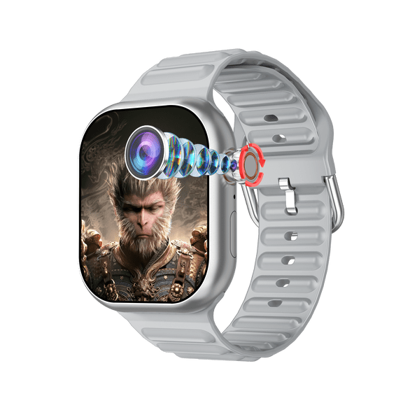 AMOLED Display Smart Watch for Adults, Waterproof Sports Digital Watch with Magnetic Positioning Function