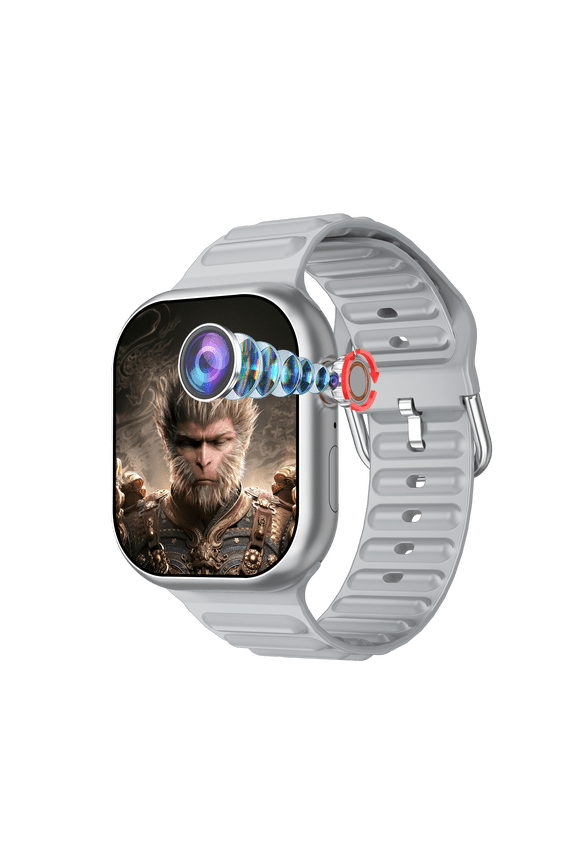 AMOLED Display Smart Watch for Adults, Waterproof Sports Digital Watch with Magnetic Positioning Function