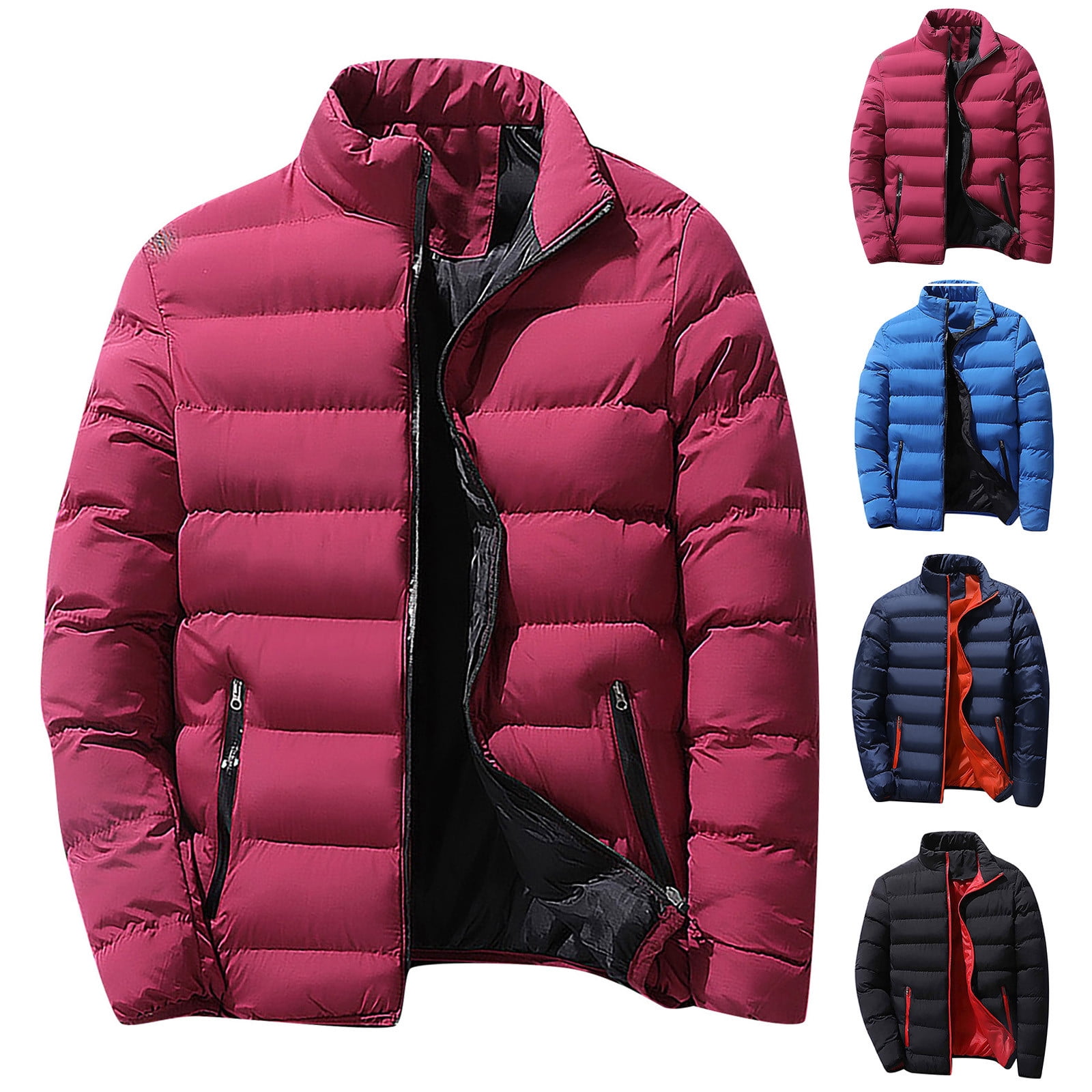Autumn Winter Men's Packable Down Jacket Hooded Lightweight Winter Coat  Warm Puffer Jacket Water Res…See more Autumn Winter Men's Packable Down  Jacket