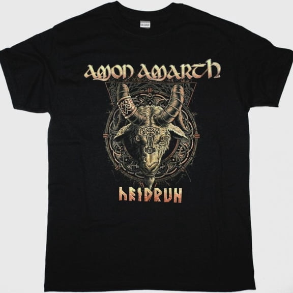 AMON AMARTH HEIDRUN NEW BLACK T-SHIRT