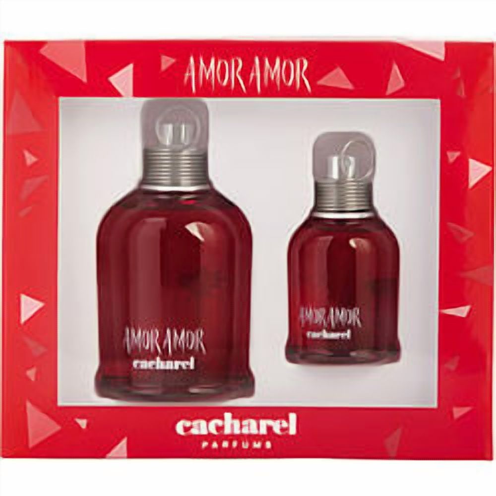 Cacharel Amor Amor 3.4oz EDT Spray, 1oz EDT Spray 2 Pc Gift Set