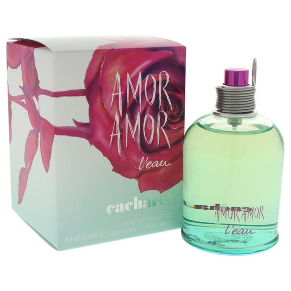 AMOR AMOR L' EAU * Cacharel 3.4 oz / 100 ml EDT Women Perfume Spray