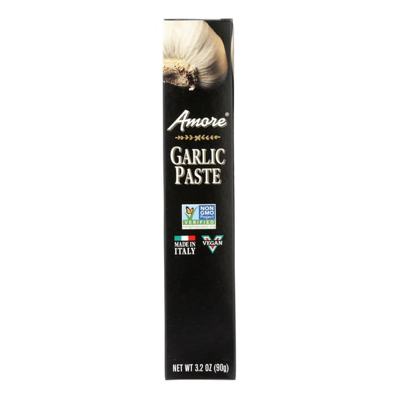 AMORE - Bold Garlic Paste for Flavorful Cooking - 3.2 Oz, Case of 12