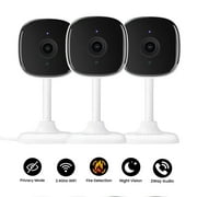 AMOROM Indoor Camera for Home Security 3 Pack, 1080p Baby Monitor with Motion Detection(2.4GHz Wifi)