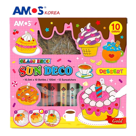 AMOS Dessert Set Art Kit 10 Piece