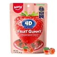 thumbnail image 1 of AMOS 4D Fruit Gummy Natural Strawberry Burst, Fruity Snacks Jelly Filled 2.29oz Per Bag(3 Bags), 1 of 7